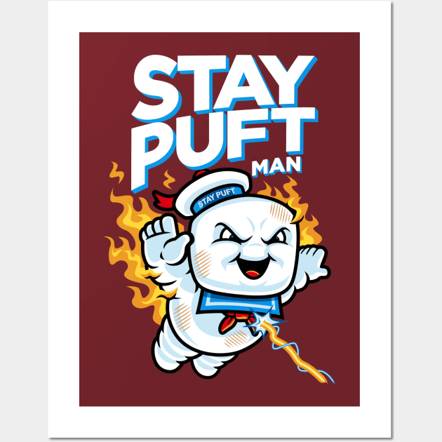 Stay Puft Man Wall Art by harebrained